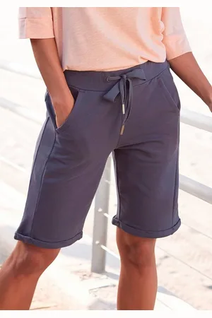 ELBSAND Sweatbermudas Brinjana mit Taschen, Shorts, kurze Hose, Jogginghose