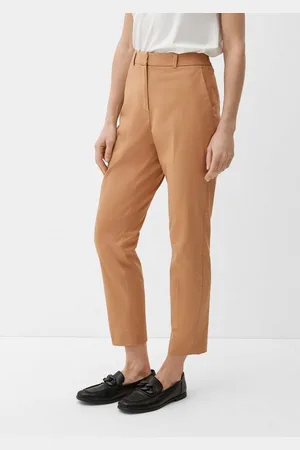 QS by s.Oliver 7/8-Hose Slim: Chinohose mit Bundfalte - Verkäufer: s.Oliver