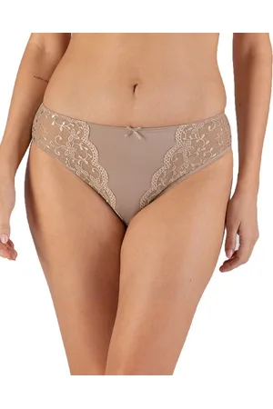Nina Von C. Jazz-Pants Slips mit floraler Spitze 4821971, Latte Macchiato - Verkäufer: Trachtenland