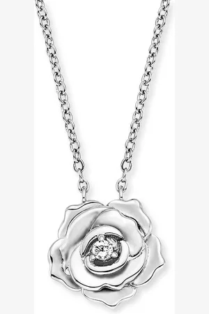 Engelsrufer Kette mit Anhänger Rose, ERN-ROSE-ZI, mit Zirkonia (synth)