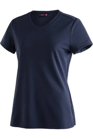 Maier Sports Funktionsshirt Trudy Damen T-Shirt, Kurzarmshirt für Wandern und Freizeit