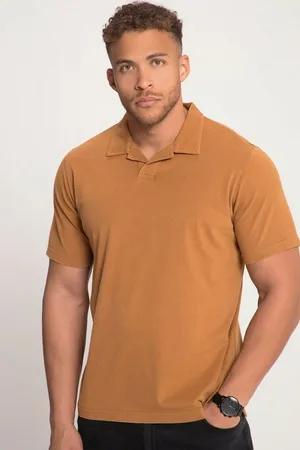 STHUGE Poloshirt Poloshirt Jersey Halbarm Cuba-Kragen - Verkäufer: Popken Fashion Group
