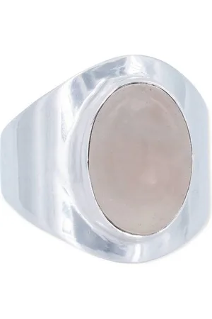 mantraroma Silberring RAHMAT aus 925 Silber mit Rosenquarz (Ring mit Schmuckbeutel), Damenring aus 925er Silber - Verkäufer: