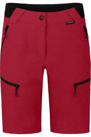 Bergson Outdoorhose PORI Bermuda Damen Wandershorts, robust, elastisch, Normalgrößen, - Verkäufer: