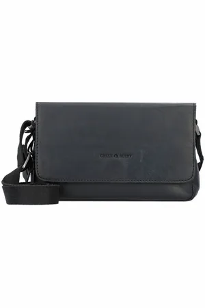 Greenburry Umhängetasche Pure Black, Leder - Verkäufer: WE LOVE BAGS
