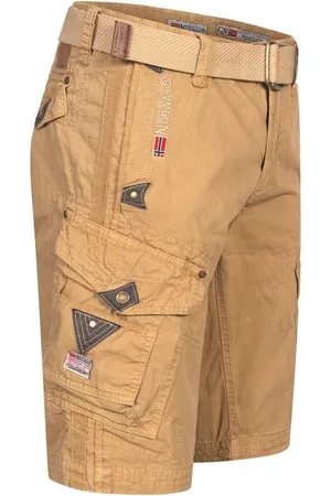 Geographical Norway Shorts Herren Cargo Shorts kurze Hose knielang Short Bermuda Sommer Freizeit - Verkäufer: fashion-victim-style