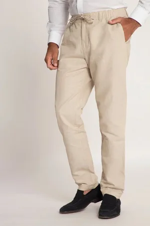 JP 1880 Anzughose Hose Kos Leinenmix Business Elastikbund bis Gr. 72 - Verkäufer: Popken Fashion Group