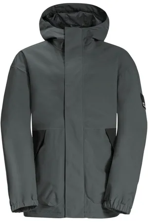 Jack Wolfskin Outdoorjacke TEEN 2L JACKET Y Wasserabweisend & Atmungsaktiv