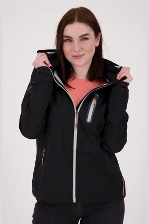DEPROC-Active Softshelljacke VANESSA CS WOMEN Funktionsjacke, Outdoorjacke, Damenjacke, Regenjacke auch in Großen Größen. mit abnehmbarer Kapuze - Verkäufer: Campingstore24