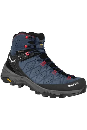 Salewa WS ALP TRAINER 2 MID GTX Java blue/Fluo Coral Wanderschuh - Verkäufer: Sport Ehnert
