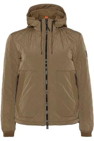 HUGO BOSS Steppjacke (1-St) mit Kapuze