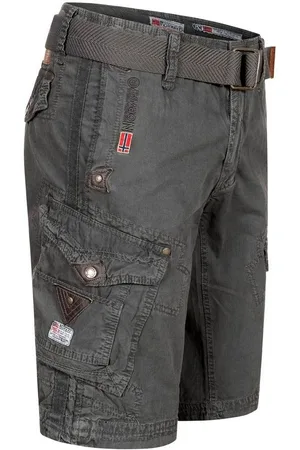 Geographical Norway Shorts Herren Cargo Shorts kurze Hose knielang Short Bermuda Sommer Freizeit - Verkäufer: fashion-victim-style