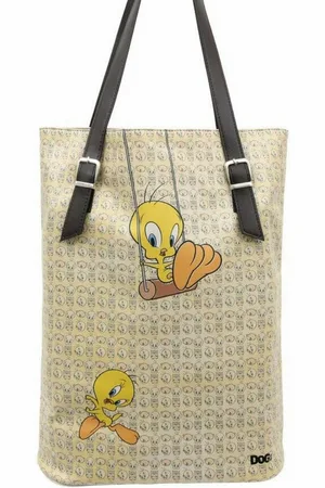 Dogo Umhängetasche Tallbags Tweety Moods Damen Handtaschen (Fashion) / Neutral, Vegan