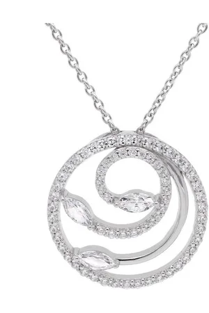 trendor Kette mit Anhänger Silber mit Zirkonia - Verkäufer: uhrcenter