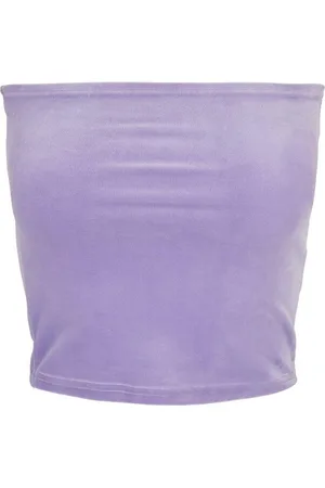 Urban classics Sport-BH Damen Ladies Short Velvet Tube Top