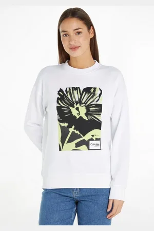 Calvin Klein Sweatshirt mit Rundhalsausschnitt