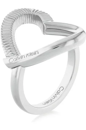 Calvin Klein Fingerring Schmuck Edelstahl Fingerring Damenring DEFIANT