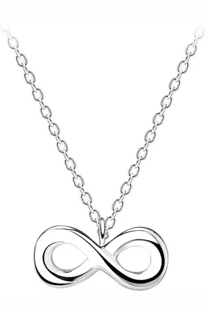 ALEXANDER YORK Kette mit Anhänger INFINITY, 2-tlg. (Kette mit Anhänger), 925 Sterling Silber, Silberschmuck - Verkäufer: