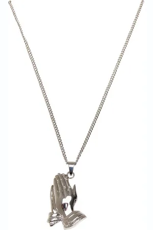 Urban classics Edelstahlkette Unisex Pray Hands Necklace