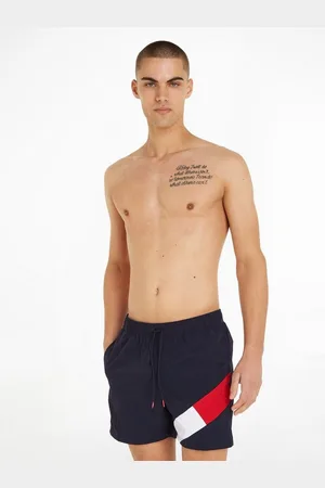 Tommy Hilfiger Badeshorts SF MEDIUM DRAWSTRING mit Tommy Hilfiger Markenlabel
