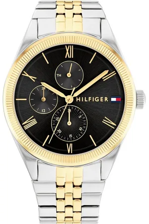 Tommy Hilfiger Multifunktionsuhr CLASSIC 1782591, Quarzuhr, Armbanduhr, Damenuhr, Datum, Edelstahlarmband