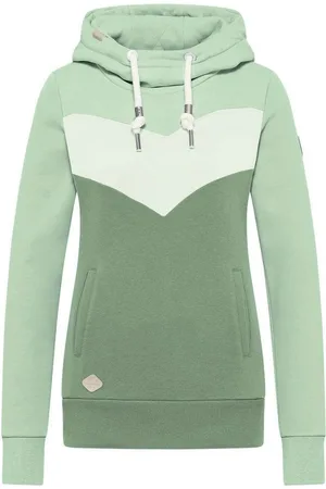 Ragwear Kapuzensweatshirt TREGA kuscheliger Sweater mit Kapuze und Kordelzug