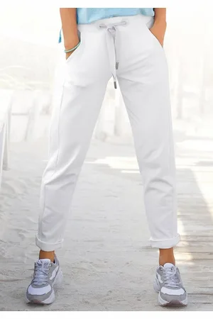 ELBSAND Sweathose Brinja mit Logoprint am Bund und Taschen, Jogginghose, Relaxhose