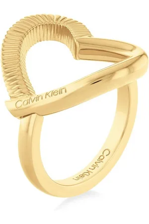 Calvin Klein Fingerring Schmuck Edelstahl Fingerring Damenring DEFIANT