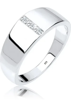 Elli DIAMONDS Verlobungsring Diamant Weiß Brillantschliff (0.015 ct) 925 Sterling Silber - Verkäufer: JULIE & GRACE GmbH