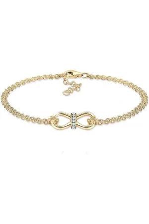 Elli Armband Infinity Endlos Kristalle 925 Silber, Infinity - Verkäufer: JULIE & GRACE GmbH