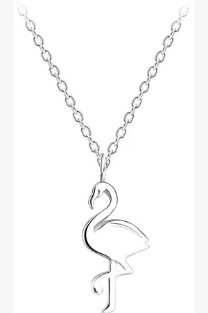 ALEXANDER YORK Kette mit Anhänger FLAMINGO, 2-tlg. (Kette mit Anhänger), 925 Sterling Silber, Silberschmuck - Verkäufer: