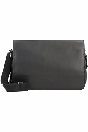 Greenburry Umhängetasche Pure Black, Leder - Verkäufer: WE LOVE BAGS