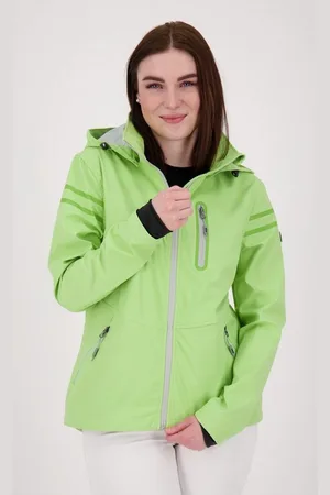 DEPROC-Active Softshelljacke VANESSA CS WOMEN Funktionsjacke, Outdoorjacke, Damenjacke, Regenjacke auch in Großen Größen. mit abnehmbarer Kapuze - Verkäufer: Campingstore24