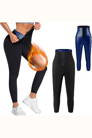 Golden Leggings Sauna Hose Schwitzhose zum Abnehmen Bauch Weg Shaper Jogginghose - Verkäufer: Touch GmbH