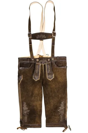 Mark Maddox Trachtenlederhose XXL Trachten-Lederhose Used-Look mittelbraun - Verkäufer: bigtex