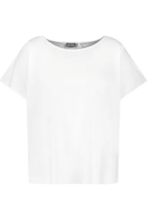 Samoon Kurzarmshirt Basic T-Shirt mit Rückenfalte - Verkäufer: E-Gerry Weber Digital GmbH