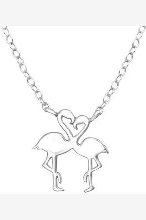 ALEXANDER YORK Kette mit Anhänger FLAMINGO PAAR, 2-tlg. (Kette mit Anhänger), 925 Sterling Silber, Silberschmuck - Verkäufer: