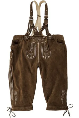 Lekra Trachtenlederhose XXL Trachten-Kniebund-Lederhose hellbraun Gustl - Verkäufer: bigtex