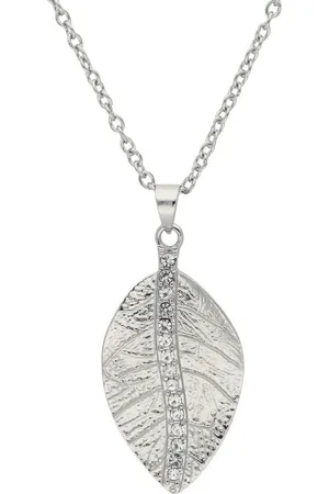 vivance collection Kette mit Anhänger Blatt