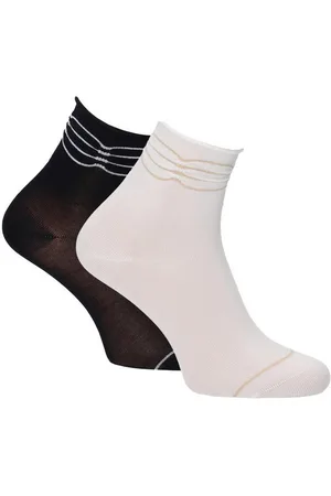 Tamaris Kurzsocken mit glänzenden Streifen (Spar-Set, 2-Paar, 2er-Pack) aus nachhaltige Buchenholz-Viskose - Verkäufer: Meine Strümpfe