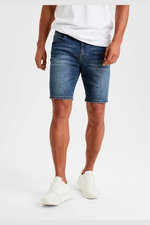 Buffalo Jeansshorts 5-Pocket Shorts, mit normaler Bundhöhe, kurze Hose aus elastischer Denim-Qualität