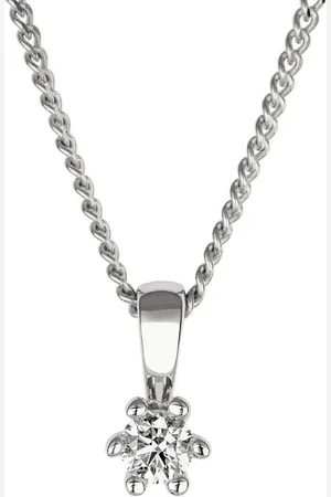 Orolino Kette mit Anhänger Gold 585 mit natürlichem Brillant 0,15ct.