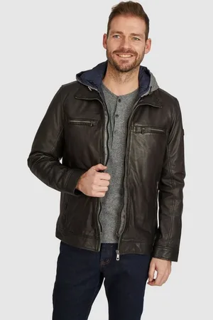 Bugatti Lederjacke BUAURELINO (1-St) im 2-in-1-Look - Verkäufer: GUTEMARKEN