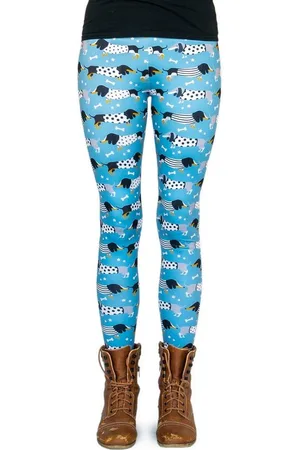 cosey Leggings Dackel Line Leggings (Einheitsgröße XS-L) Dackel Sport - Verkäufer: PhoneNatic