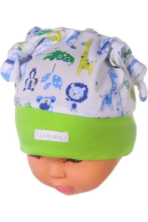 La Bortini Erstlingsmütze Babymütze Knotenmütze Baby Mütze mit Knoten in elastisch, weich, 34 36 38 40 42 44 - Verkäufer: A&O Baby-und Kindermoden