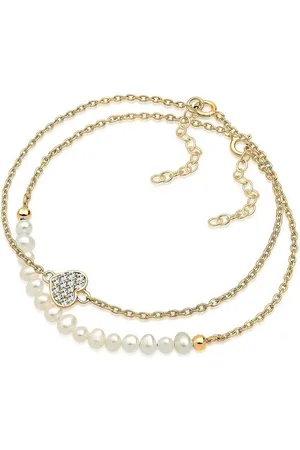 Elli Armband Set Herz Layer Kristalle Cute 925 Silber, Herz - Verkäufer: JULIE & GRACE GmbH
