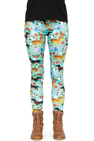 cosey Leggings Dackel Line Leggings (Einheitsgröße XS-L) Dackel - Verkäufer: PhoneNatic
