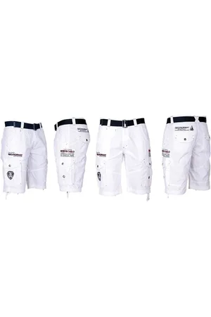 Geographical Norway Shorts Cargo Shorts kurze Hose knielang Short Bermuda Baumwolle Freizeit - Verkäufer: fashion-victim-style
