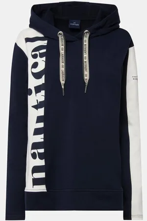 Laurasøn Sweatshirt Hoodie Sweater Colorblocking Statement Print - Verkäufer: Popken Fashion Group