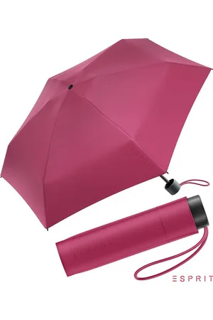 ESPRIT Taschenregenschirm Super Mini Damen Petito HW 2022 - vivacious pink, winzig klein, in den neuen Trendfarben - Verkäufer: RS-Versand